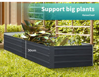 Raised Steel Garden Beds – 120 × 90 × 30 cm, Set of 2