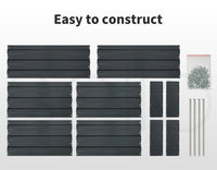 Raised Steel Garden Beds – 120 × 90 × 30 cm, Set of 2