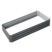 Galvanised-Steel Raised Garden Bed – 180 × 90 × 30 cm