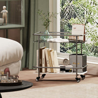 2-Tier Rolling Side & Serving Cart