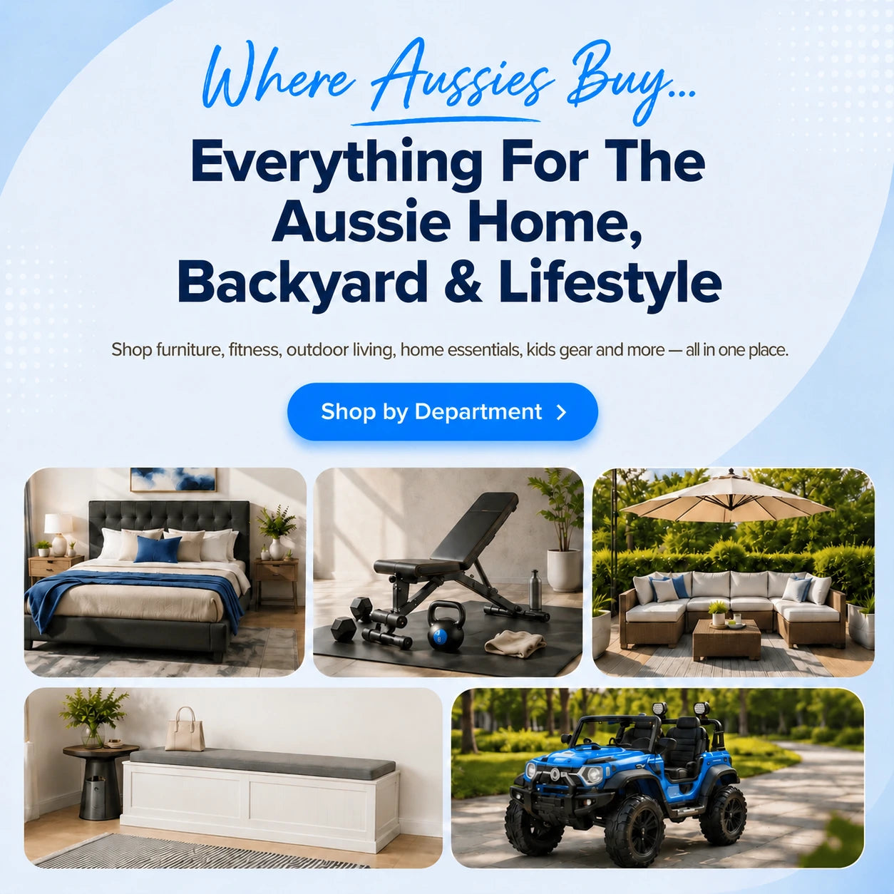 Where Aussies Buy — home backyard and lifestyle products